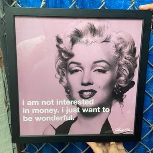 Marilyn Monroe painting